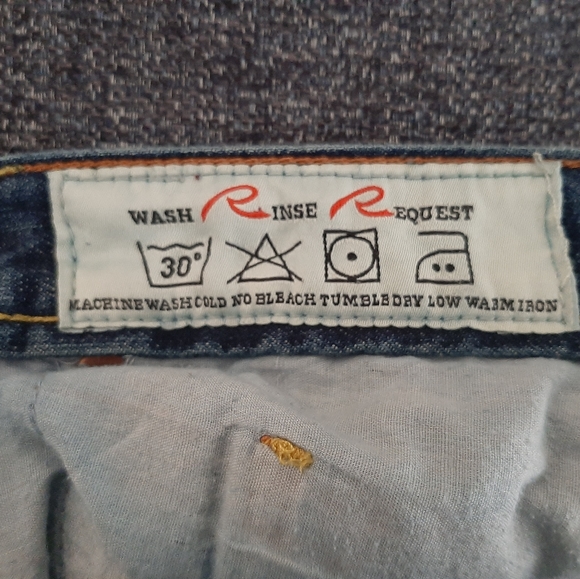 Regent Jeans 34x30 Boot Cut Distressed - Picture 11 of 11